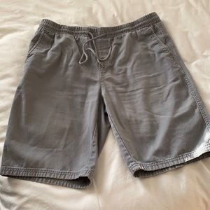 Men’s shorts. Light gray